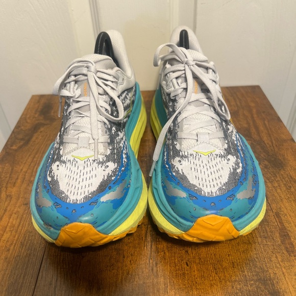 Hoka One One Stinson 7 Women Trail & Running Walking Shoe Size 8.5 Multi Color - Picture 2 of 7